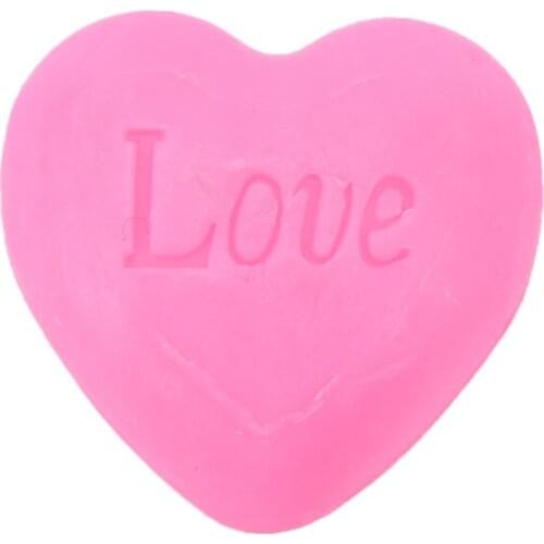 Handmade Love Heart-shaped Design Bath Soap Wedding Party Love Gift Valentine Gift Hot Sale