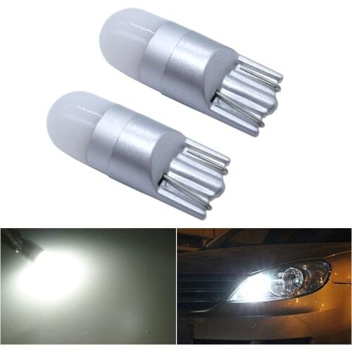 2PCS W5W Led T10 LED Bulbs Canbus 3030 For Car Parking Position Light Interior Map Dome Lights White License bright 12V