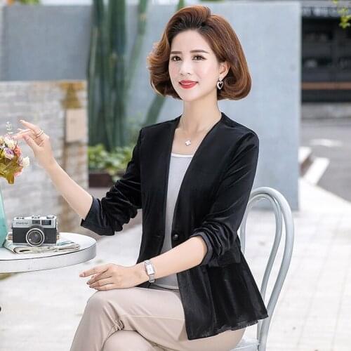 Женские бархатные пиджаки TUOMENGKE China At AliExpress
