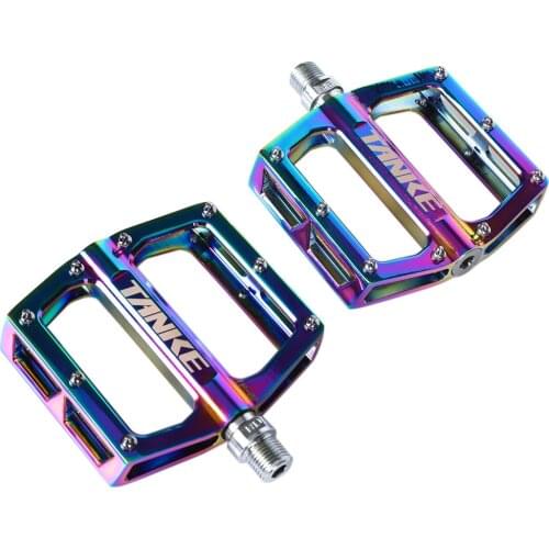 Mountain Bicycle Pedals MTB Platform Aluminum Road Bike Pedals Bearing Anti-Silp BMX Folding Bike Pedals Bicycle Parts