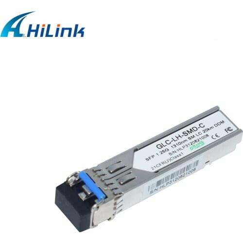 Fiber Optic Module 1.25G 1000BASE-BX Hilink 1310nm 20km SFP LC
