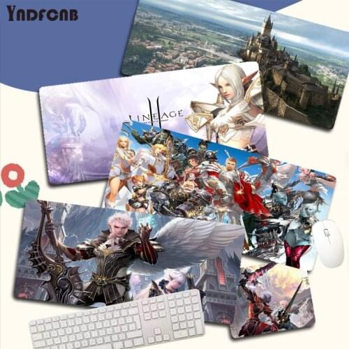 YNDFCNB lineage 2 Boy Gift Pad Large sizes DIY Custom Mouse pad mat Size for mouse pad Keyboard Deak Mat for Cs Go LOL