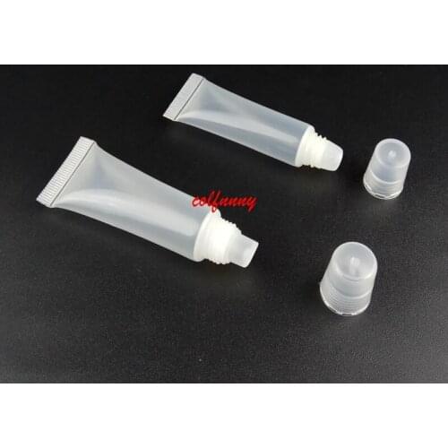 1000pcs/lot 5ml/10ml empty lipstick tube,lip balm hose,squeeze bottle,plastic tube,Lip Gloss Tube container empty bottle