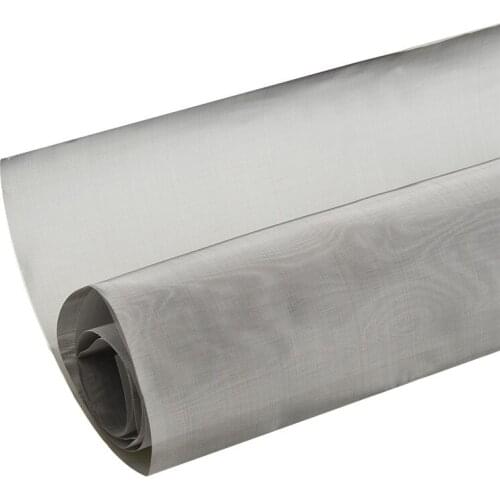 2-500 Mesh 100x50cm High Quality 304 Stainless Steel Woven Wire Mesh Food Grade Tool Filter Net Metal Front Repair Fix Mesh