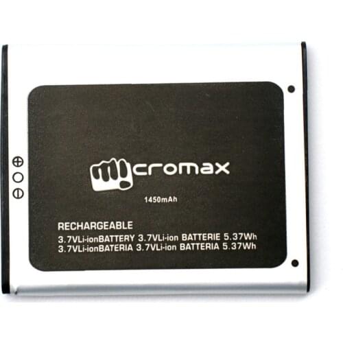 5pcs/lot Replacement Phone Battery For Micromax S302 Smart Phone Battery Accumulator 1450mAh