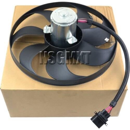 AP01 Radiator Condenser Cooling Fan For VW Audi A3 TT Volkswagen Golf Polo 1J0121207 1J0959455D 1J0959455E 1J0959455F 6E0959455A