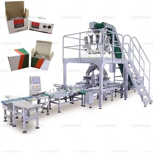 Bolt Screws Nail Fastener Carton Filling Packing Machine