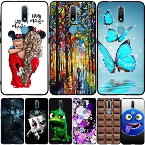 For Nokia 2.4 Nokia2.4 TA-1277 TA-1275 TA-1274 TA-1270 Case Soft Silicone TPU Kids Coque For Nokia 2.4 Nokia2.4 Cover Funda