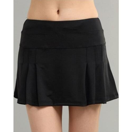 Badminton Skirts Tennis Sports Golf Skirt Fitness Shorts Women Athletic Quick Dry Running Sport Skirt with Pocket Sportswear