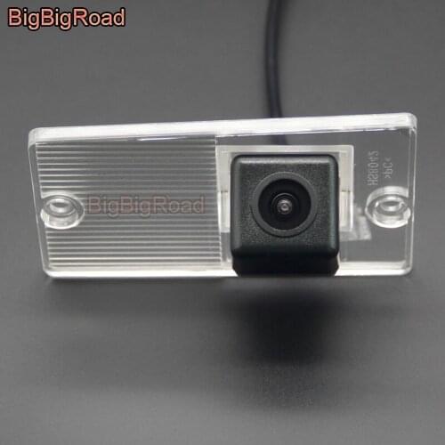 BigBigRoad Car Rear View Parking CCD Camera For KIA Sportage KM 2004-2010 / Naza Sorento MK1 2003-2008 Night Vision Waterproof