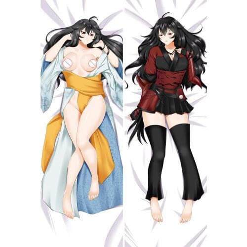 Natural cashmere / 2WAY / peach skin cashmere, sexy pillow case / throw pillow case -- highschooldxd 2