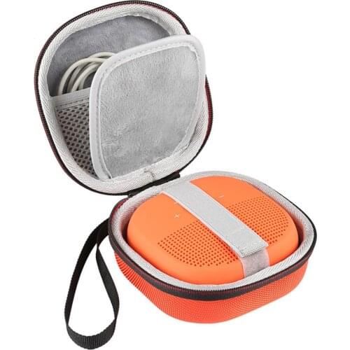 2020 NEW EVA Carry Protective Speaker Box Cover Pouch Bag Case for Bose SoundLink Micro Bluetooth Speaker-Extra Space for Cables