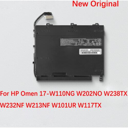 Original PF06XL Laptop Battery For HP Omen 17-w110ng HSTNN-DB7M 852801-2C1 853294-850 853294-855 PF06XL 11.55V 95.8Wh