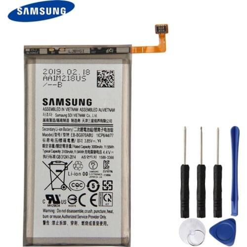 Original Replacement Phone Battery EB-BG970ABU For Samsung Galaxy S10e S10E S10 E SM-G9700 Rechargeable Battery 3100mAh