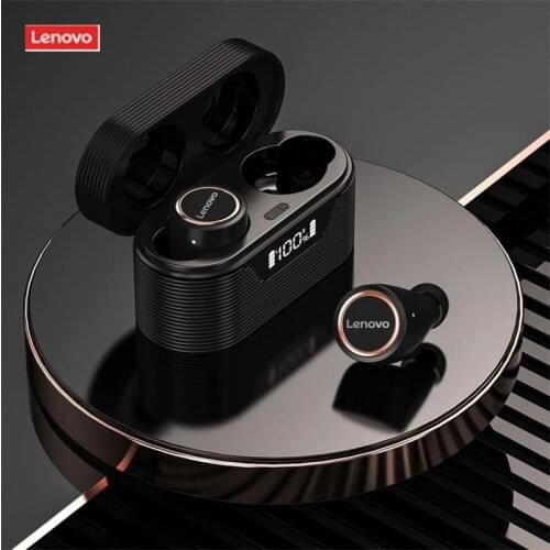 Original Lenovo Wireless Earphones LP12 Bluetooth-compatible 5.1 Headphone touch control Mic Charging Box Headset For Smartphone