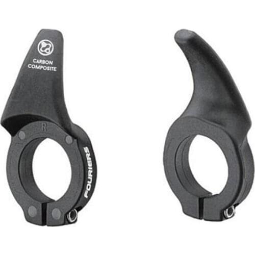 Fouriers Cycling Grips Bicycle Mountain Bike Durable Carbon fiber + nylon Bike Handlebar Grips MTB Cycling Bike Bicycle Grips