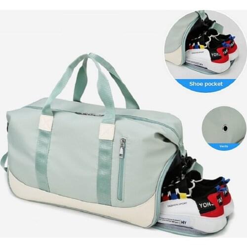 Men Women Sports Gym Bag High Capacity Multifunction Dry And Wet Separation Wimming Bag Lady Yoga Fitness Bag Travel Handbag