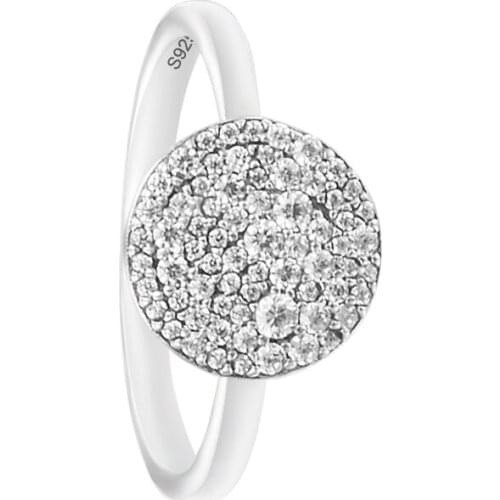 Classic Elegance Rings 100% 925 Sterling Silver Jewelry Free Shipping