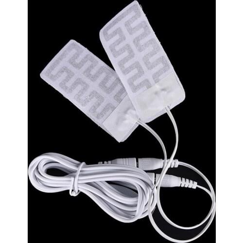 1 Pair 3.7V-5V USB Heated Gloves Pad luva calefaccion guantes Carbon Fiber Cloth 5*9CM Electric USB Gloves Heater Heated Gloves