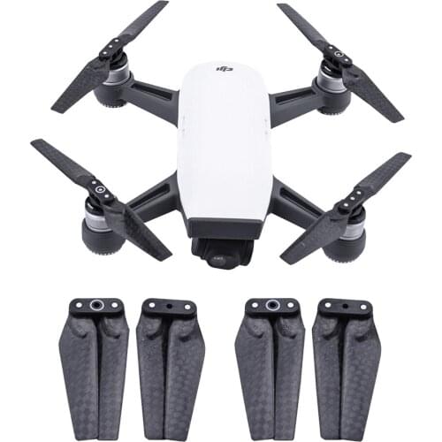 4/8pcs 4730 Full Carbon Fiber Propellers Quick-release Folding Props for DJI SPARK Drone Spare Parts Accessory CCW CW Blades