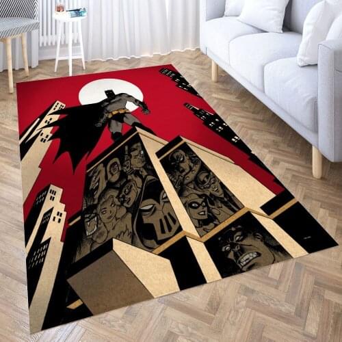 B-AT-M-AN by Dave Joh-nson Rugs Non-Slip Floor Mat Doormats Home Rug Carpet Bedroom Door Mat Kitchen Rugs Yoga Mat Doormat Decor