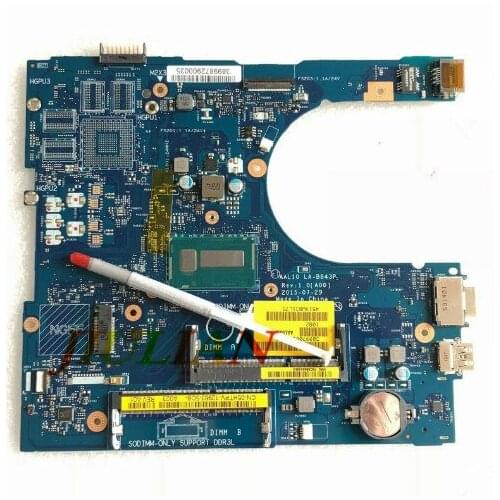 CN-05HTPV For Dell Vostro 14 3458 3558 5458 Laptop Motherboard I3-5005U La-B843P 5HTPV 05HTPV tested OK
