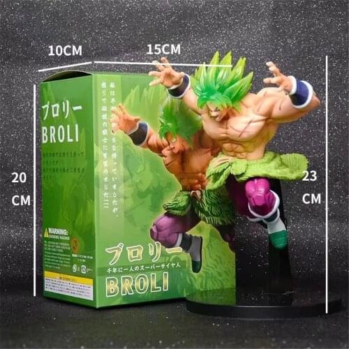 Dragon Ball Z Broly Anime Action Figurine Roar Broli Esferas Del Model PVC Toys Super Saiyan Diorama Broly Xmas Gift Brinquedos