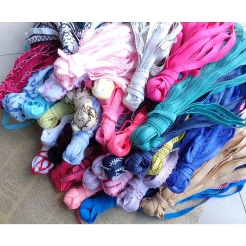 1 Pack(8-10 meters) Random Colors 10mm width Elastic Stretch Lace Trim Sewing/Garment/Clothes Underwear Accessories