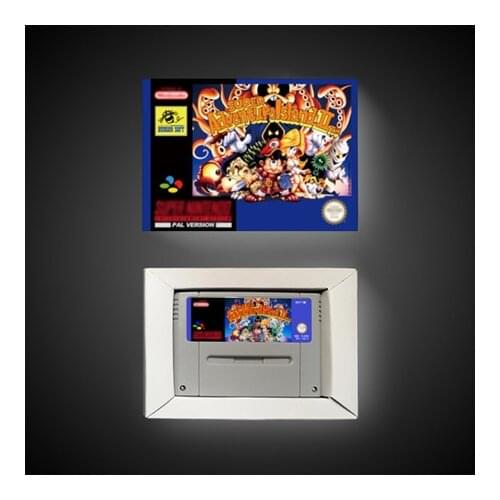 Super Adventure Island II - EUR Version RPG Game Card Battery Save With Retail Box