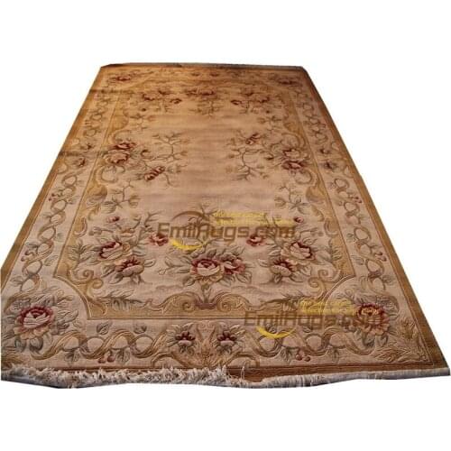 For carpets living room wool french carpet About Hand-knotted Thick Plush Savonnerie Rug 6.56' X 9.84' carpet 3d carpet