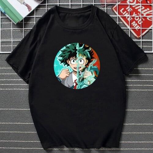 Hot Manga My Hero Academia Funny Cartoon Man/women T Shirt Boku No Hero Academia Funny Anime Himiko Toga Vogue Streetwear