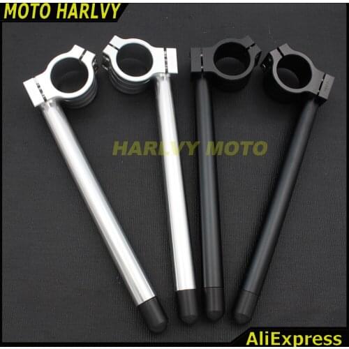 Motorcycle Universal Racing CNC Clip Ons handlebars clipon Fork Handle Bars 41mm One pair