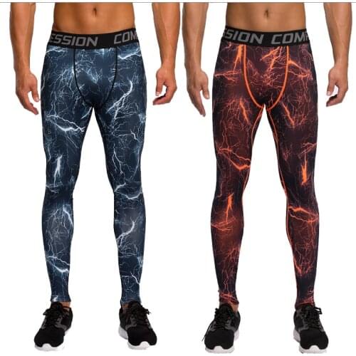 Camouflage Pants Men Fitness Mens Joggers Compression Pants Male Trousers Bodybuilding Tights Leggings MMA Pantalon Homme