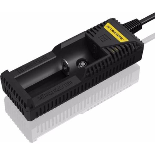 NITECORE I1 intelligent charger maximum output up to 1000mAh for MR/Li-ion Battery 18650 26650 16340 battery