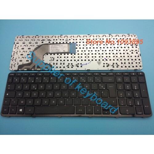 NEW French keyboard For HP Pavilion 15-e053sf 15-e056sf 15-e057sf 15-e058sf 15-n208sf Laptop Azerty Keyboard With Frame