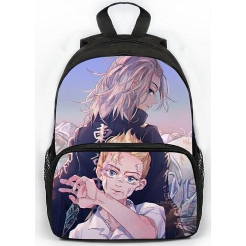 New Anime Backpack Popular Pattern School Backpack Children Boys Girls Daily Beautiful Backpack