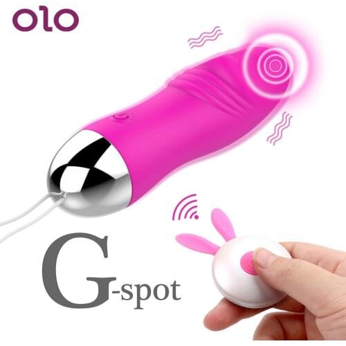 OLO 12 Frequency Dildo Vibrator Clitoris Stimulate Female Masturbator Remote Kegel Ball Vibrator Sex Toys for Women