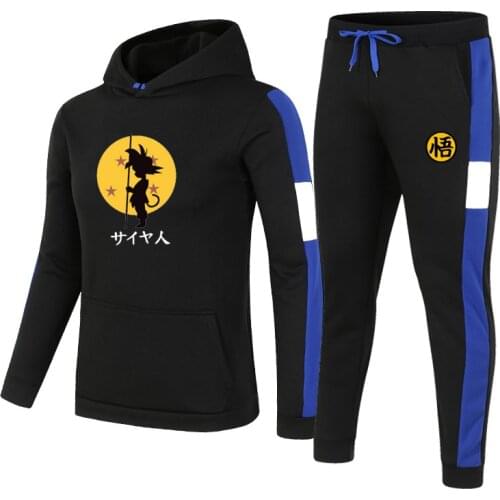 2020 Fall/Winter Trend Japanese Hoodie Mens Fashion Casual Hoodie Mens Sweatshirt Anime Clothes New Suit