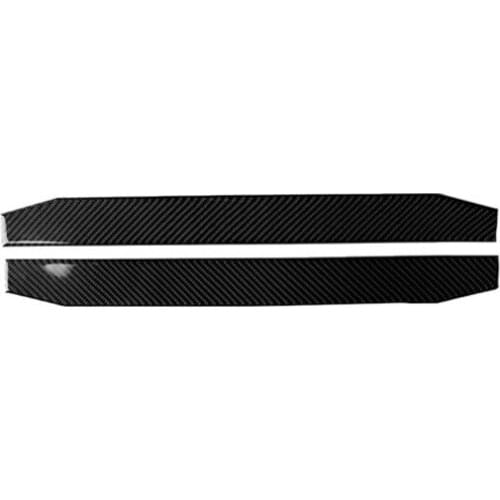 Fit For Chevrolet Camaro Carbon Fiber Door Welcome Threshold Strip Interior modification car accessories