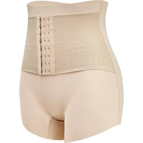 High waist Hip butt lifter body shaper panty hook shapewear slimming waist trainer underwear belly tummy control panties