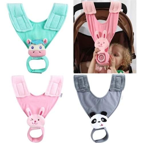 Baby Feeding Milk Bottle Holder Adjustable Nursing Holders Hands-Free Feeding Cup Bracket for Strollersand Cradles