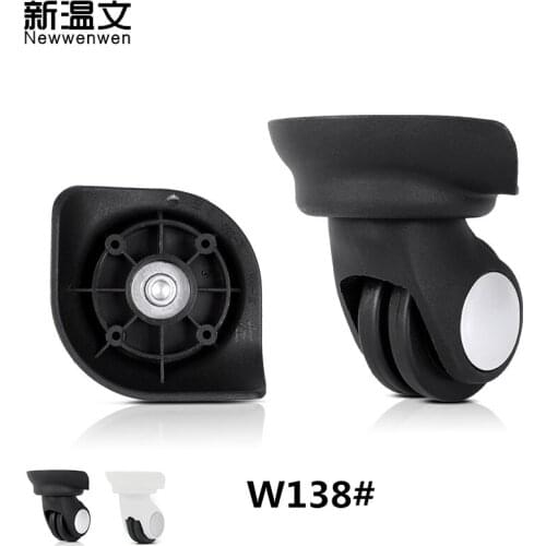 Replacement Luggage Wheels,Luggage Repair Parts,wheels for PC suitcases,Replacement wheels for luggage Black or White W138