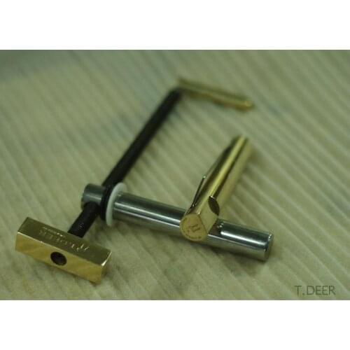 Workbench Clamp with 7 cm Dogbench Copper Tenon of Woodworking Table Vise Accessories BD1807