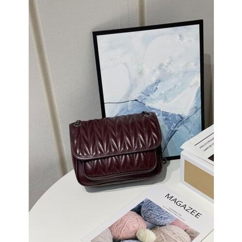 Chain Ladies High Fashion Quality Bags Women Bags Shoulder Designer Bag Messenger Genuine Female Leather Crossbody Womens Bag