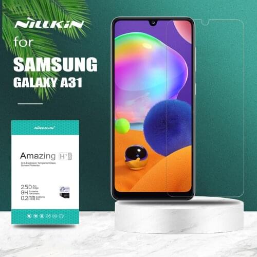 For Samsung Galaxy A31 Glass Nillkin 0.2MM Ultra-Thin 2.5D Tempered Glass Screen Protector for Samsung Galaxy A31 HD Glass Film