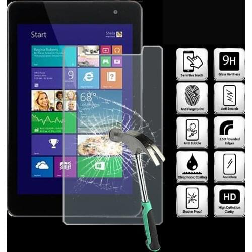 For Dell Venue 8 Pro 5830 - Tablet Tempered Glass Screen Protector Cover Explosion-Proof Anti-Scratch Screen Film