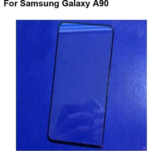 2PCS For Samsung Galaxy A90 Touch Screen Glass Digitizer Panel Front Glass Sensor For Galaxy A 90 Without Flex SM-A9080