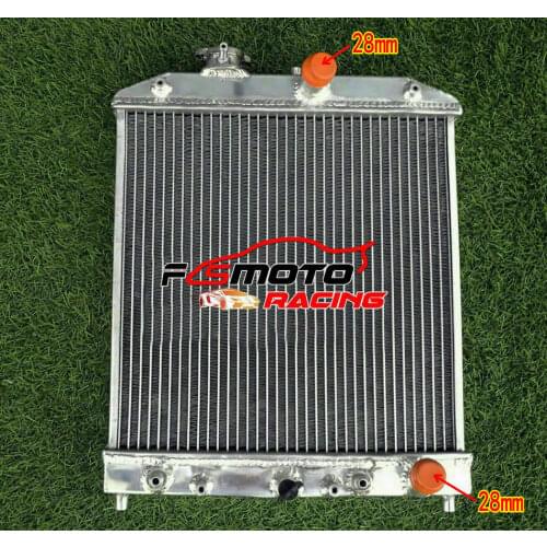 3 ROW ALUMINUM RADIATOR For Honda Civic EK EG D15 D16 28MM In/Out AT 1992-2000 1992 1993 1994 1995 1996 1997 1998 1999