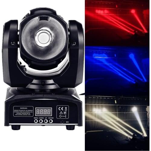 65W Led Stage RGBW 4in1 Beam Moving Head Light 60W Lights Super Bright DJ Spot Dmx Control Lights Fast Shipping