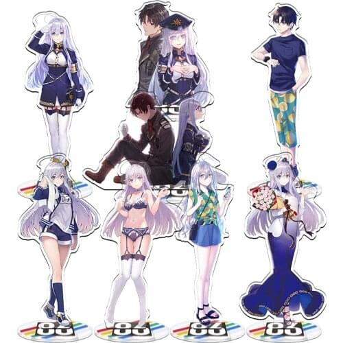 Anime 86 EIGHT SIX Shinel Nozen Vladilena Milize Large Acrylic Stand Figure Model Plate Desktop Toy Decor Student Cosplay